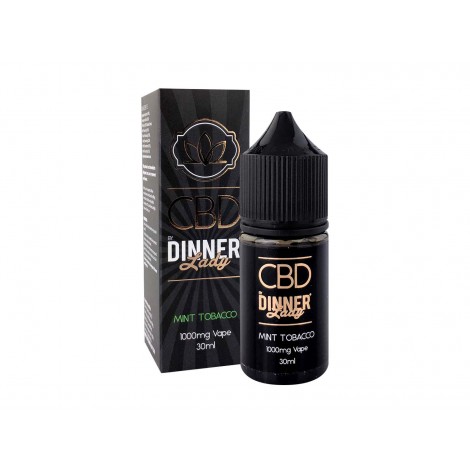 Mint Tobacco by Dinner Lady CBD 30ml