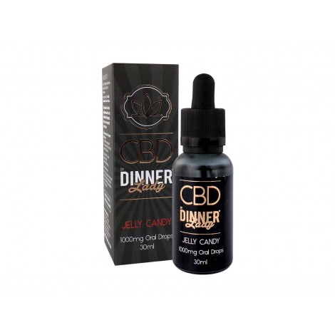 Jelly Candy Tincture Oil by Dinner Lady CBD 30ml