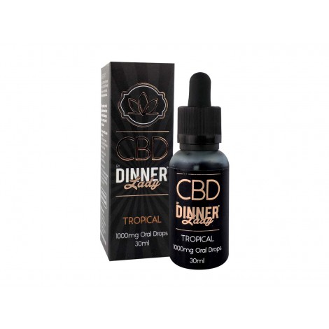 Tropical Tincture Oil by Dinner Lady CBD 30ml