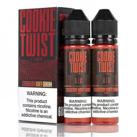 STRAWBERRY HONEY GRAHAM - COOKIE TWIST E-LIQUID - 120ML