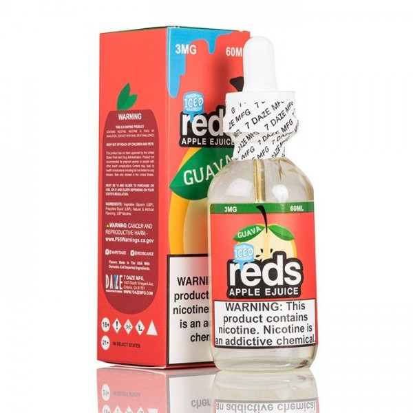 RED'S GUAVA APPLE ICED E-JUICE - ...