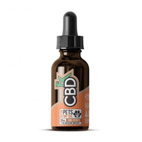 CBDfx Pet CBD Oil - 300mg (Medium Breed)