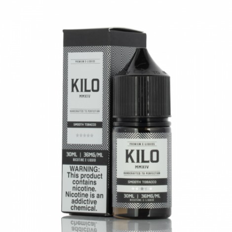 SMOOTH TOBACCO - KILO E-LIQUID SALT SERIES - 30ML