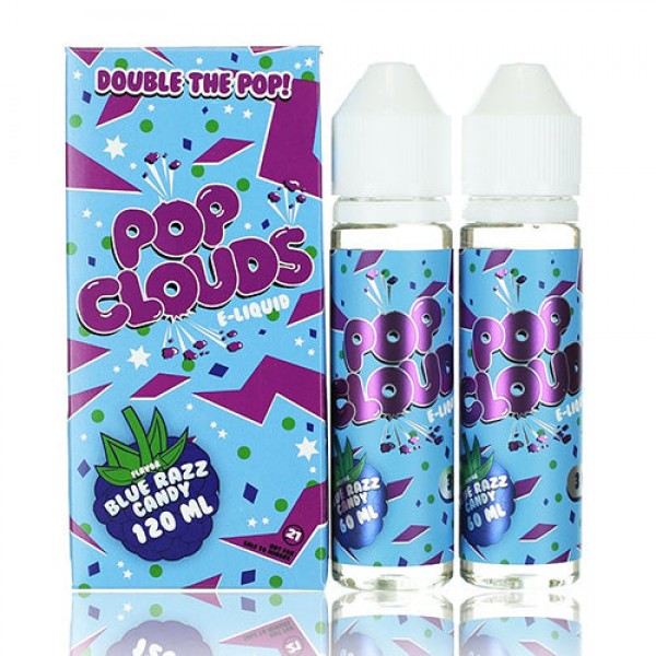 Blue Razz 120mL E-Liquid by Pop ...