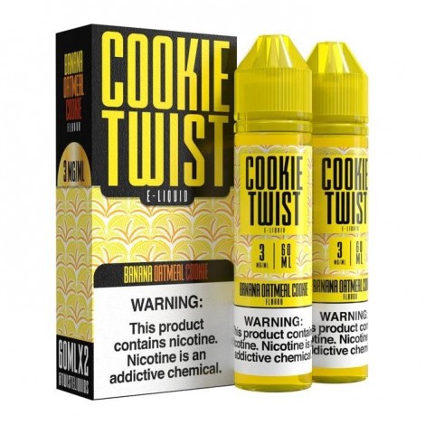 BANANA OATMEAL COOKIE - COOKIE TWIST E-LIQUID - 120ML