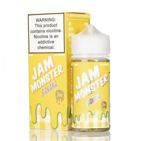 BANANA - JAM MONSTER LIQUIDS - 100ML