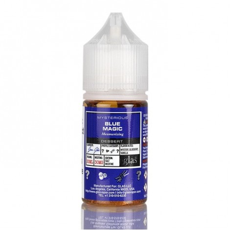 BASIX SALTS SERIES - BLUE MAGIC BY GLAS VAPOR E-LIQUID - 30ML